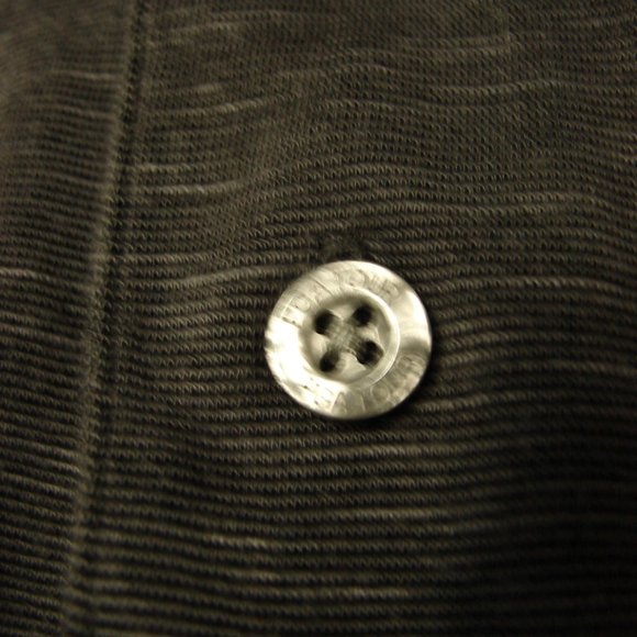 PGA Tour Large Mens Polo Golf Collared Shirt Logo Gray Grey Ash Black Ash - Picture 11 of 16